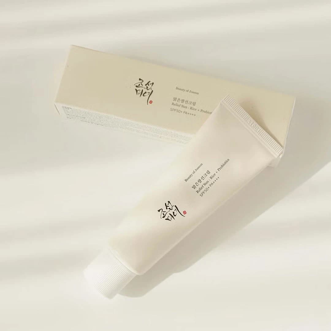 Beauty of Joseon Relief Sun: Rice + Probiotics SPF50+ — embalagem